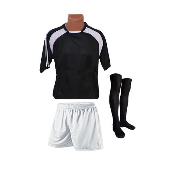 Futbol Forması,Şort,Çorap Gordillo4 Siyah-Beyaz